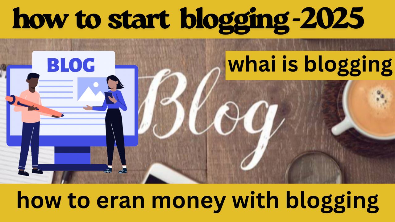 How to start blogging-2025