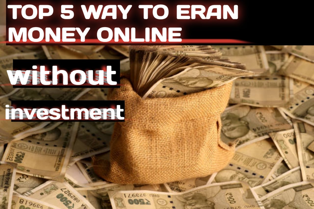 Top 5 ways to earn money online  2025